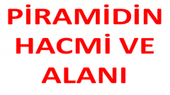 Eşkenar Üçgen Piramit Hacmi Piramidin Yüksekliği Nasıl Bulunur