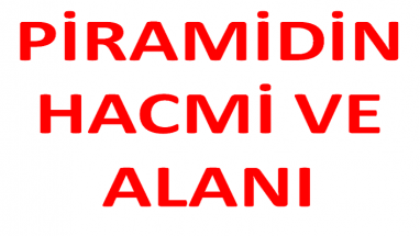 Eşkenar Üçgen Piramit Hacmi Piramidin Yüksekliği Nasıl Bulunur