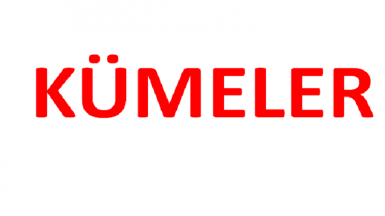 Kümeler işaretleri ve anlamları Kümeler konu anlatımı