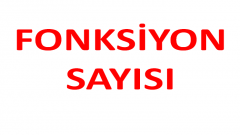 Örten Fonksiyon Sayısı Formülü, Fonksiyon Sayısı Nasıl Bulunur