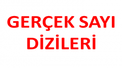 Geometrik Dizi Toplamı  Aritmetik Dizi Toplamı  Genel Terim Formülü